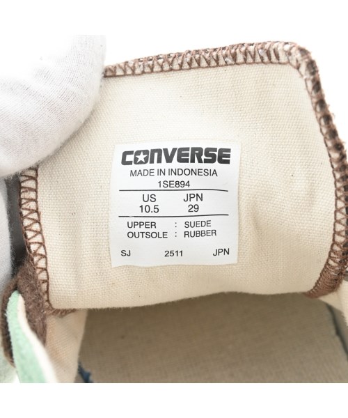 CONVERSE（コンバース）スニーカー 緑 サイズ:29cm メンズ/2200678598306