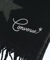 CONVERSE（コンバース）マフラー 黒 サイズ:- レディース/2200697133571