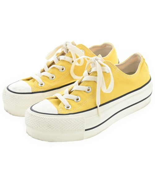 CONVERSE(コンバース)スニーカー 黄 サイズ:23cm/2200699711036
