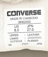 CONVERSE（コンバース）スニーカー 白 サイズ:27cm メンズ/2200712083034
