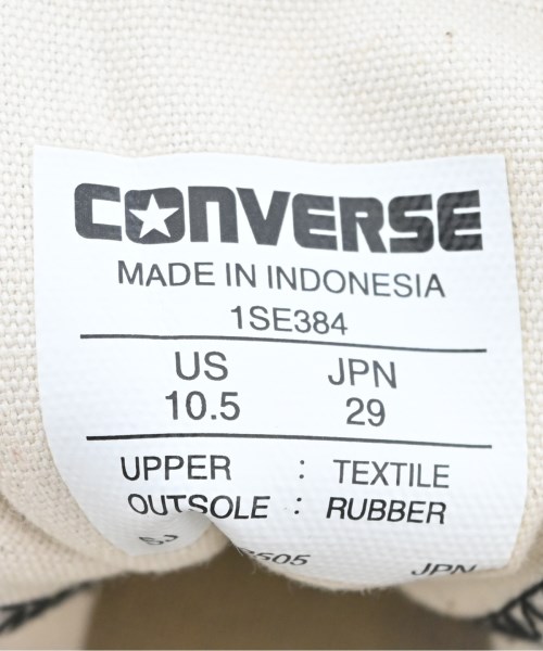 CONVERSE（コンバース）スニーカー 黒 サイズ:29cm メンズ/2200715825037