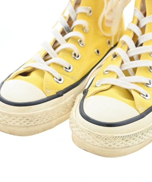 CONVERSE（コンバース）スニーカー 黄 サイズ:UK4(22.5cm位) レディース/2200704235410
