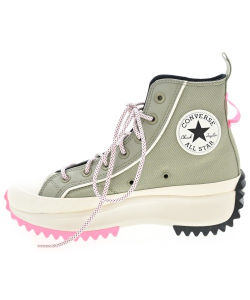 CONVERSE（コンバース）スニーカー カーキ サイズ:24.5cm レディース/2200730823018