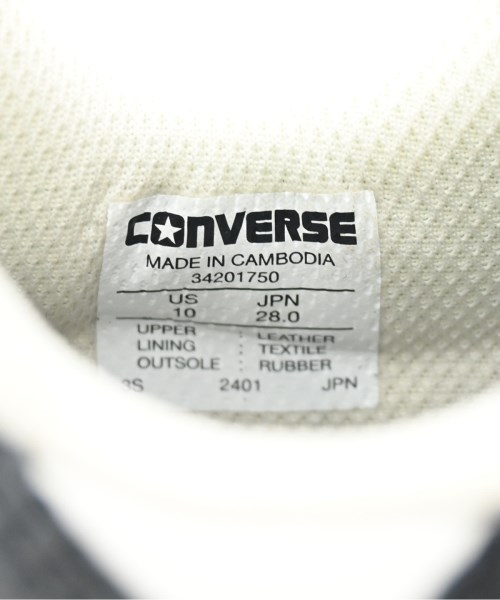 CONVERSE（コンバース）スニーカー 黒 サイズ:28cm メンズ/2200679518358