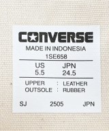 CONVERSE（コンバース）スニーカー シルバー サイズ:24.5cm レディース/2200686458043