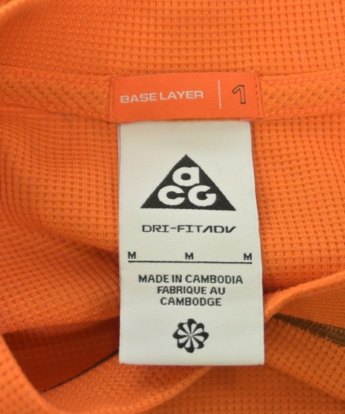 NIKE ACG（ナイキ　エーシージー）Tシャツ・カットソー オレンジ サイズ:M メンズ/2200628980069