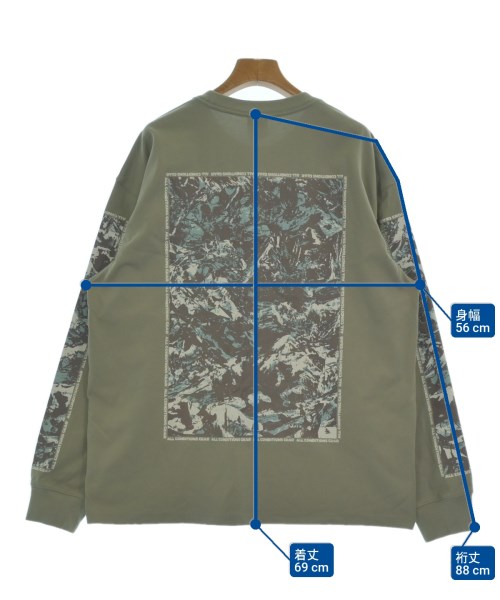 NIKE ACG（ナイキ　エーシージー）Tシャツ・カットソー カーキ サイズ:XL メンズ/2200656900091