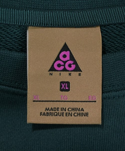 NIKE ACG（ナイキ　エーシージー）スウェット 緑 サイズ:XL メンズ/2200657722067