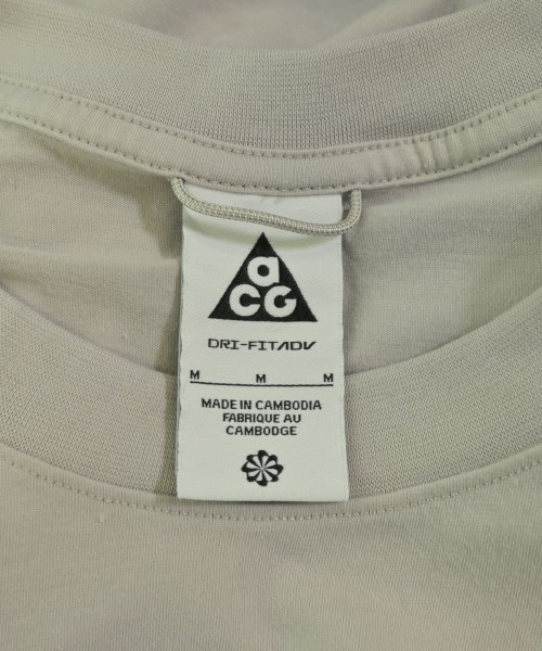 NIKE ACG（ナイキ　エーシージー）Tシャツ・カットソー ベージュ サイズ:M レディース/2200714834023