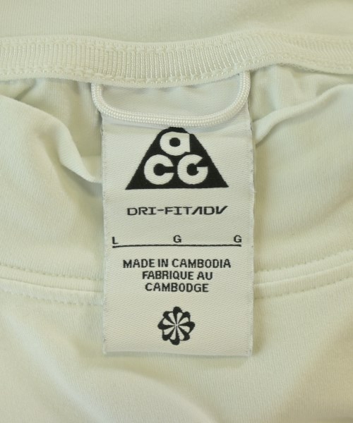 NIKE ACG（ナイキ　エーシージー）Tシャツ・カットソー 白 サイズ:L レディース/2200711171169