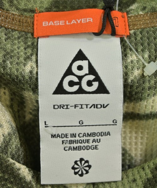 NIKE ACG（ナイキ　エーシージー）Tシャツ・カットソー カーキ サイズ:L メンズ/2200648265191