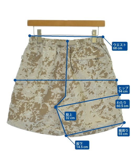 NIKE ACG（ナイキ　エーシージー）ショートパンツ ベージュ サイズ:S メンズ/2200671411022