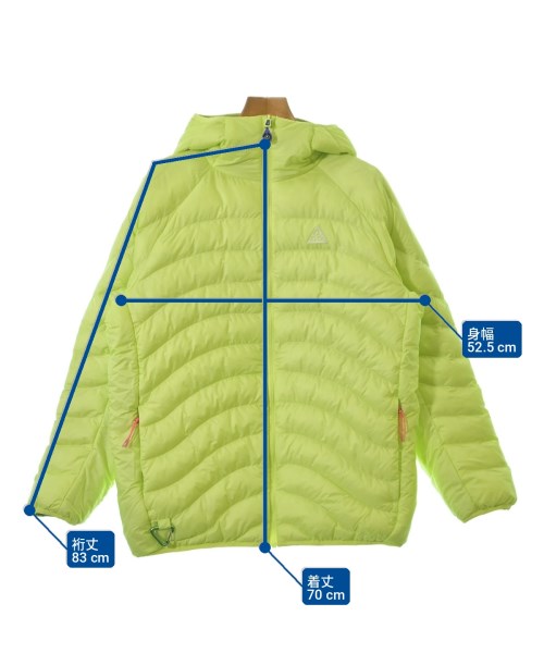 NIKE ACG（ナイキ　エーシージー）ダウンジャケット/ダウンベスト 黄 サイズ:XL レディース/2200730999072