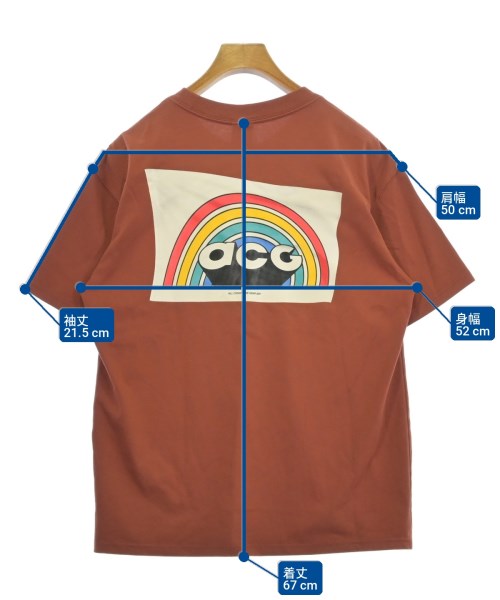 NIKE ACG（ナイキ　エーシージー）Tシャツ・カットソー 赤 サイズ:M メンズ/2200723204091