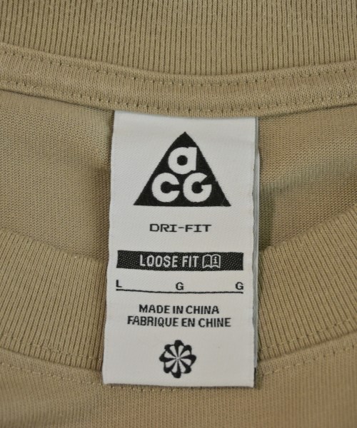 NIKE ACG（ナイキ　エーシージー）Tシャツ・カットソー ベージュ サイズ:L メンズ/2200724802104