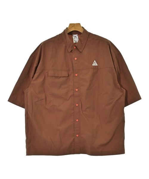 NIKE ACG(ナイキ　エーシージー)カジュアルシャツ 茶 サイズ:XL/2200690851052