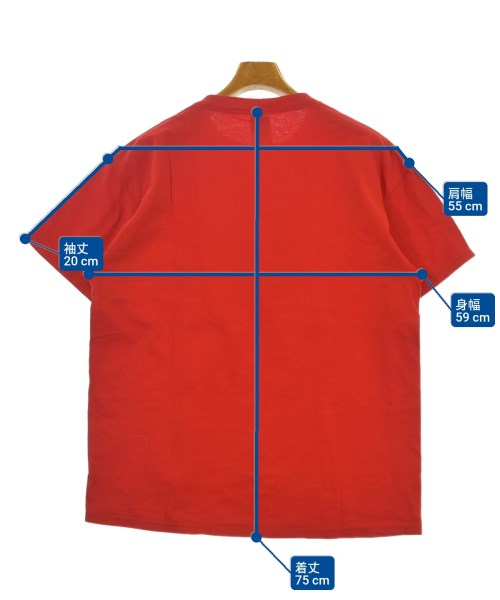 DC SHOE（ディーシーシュー）Tシャツ・カットソー 赤 サイズ:L メンズ/2200648038023