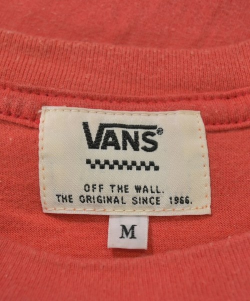 VANS（ヴァンズ）Tシャツ・カットソー 赤 サイズ:M メンズ/2200639327112