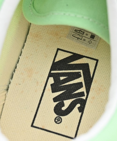 VANS（ヴァンズ）スニーカー 緑 サイズ:27cm メンズ/2200616813331