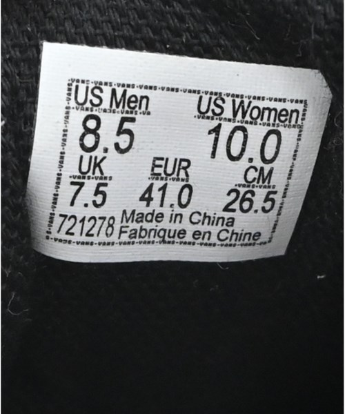 VANS（ヴァンズ）スニーカー ピンク サイズ:26.5cm メンズ/2200616813553