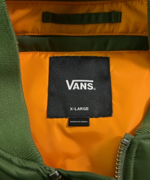 VANS（ヴァンズ）ミリタリーブルゾン カーキ サイズ:XL メンズ/2200624399315