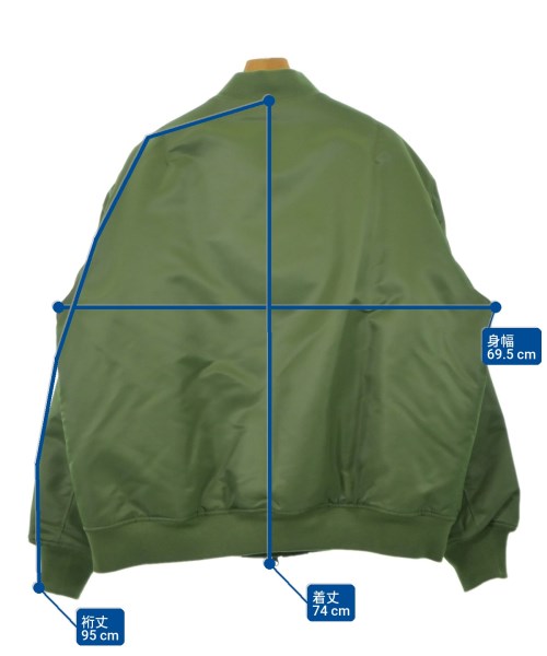 VANS（ヴァンズ）ミリタリーブルゾン カーキ サイズ:XL メンズ/2200624399315