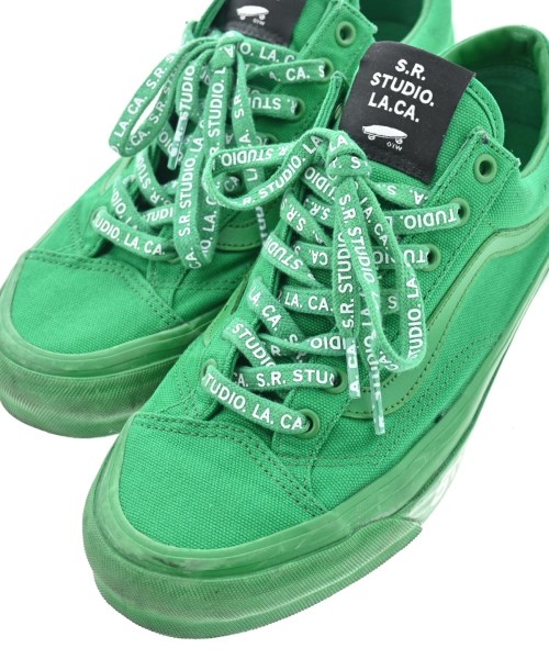 VANS（ヴァンズ）スニーカー 緑 サイズ:26.5cm メンズ/2200626371067