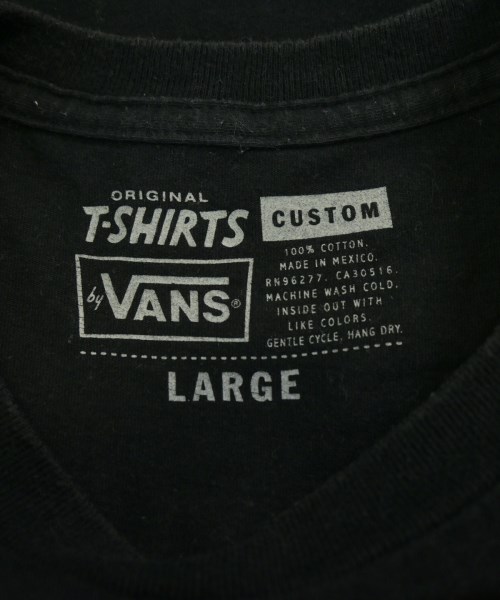 VANS（ヴァンズ）Tシャツ・カットソー 黒 サイズ:L メンズ/2200625355082