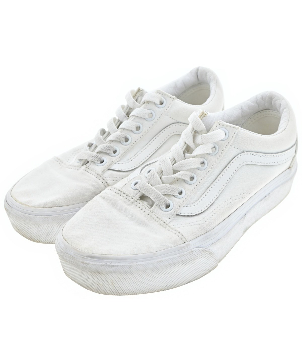VANS（ヴァンズ）スニーカー 白 サイズ:22.5cm レディース 