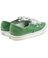 VANS（ヴァンズ）スニーカー 緑 サイズ:24.5cm レディース/2200608844060