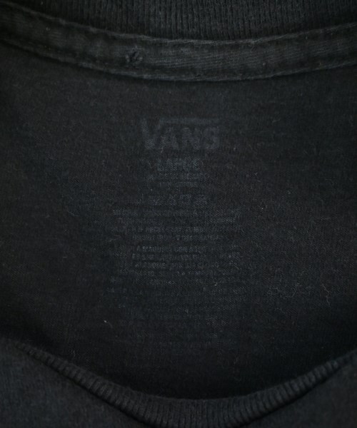 VANS（ヴァンズ）Tシャツ・カットソー 黒 サイズ:L メンズ/2200672701030