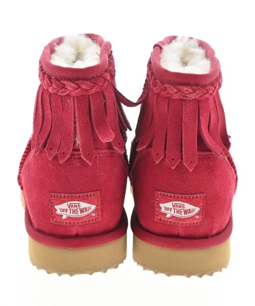 VANS（ヴァンズ）ブーツ 赤 サイズ:US7(24cm位) レディース/2200679155065