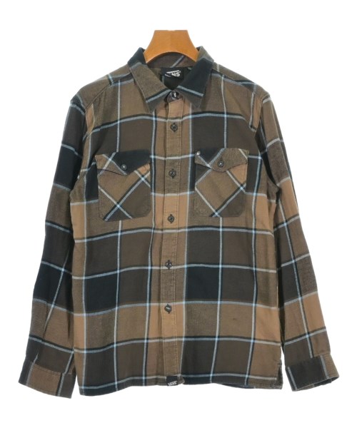 VANS(バンズ)カジュアルシャツ 茶 サイズ:XL/2200647351154