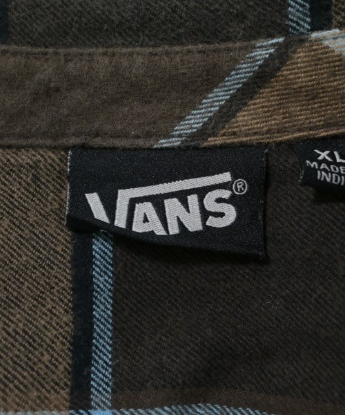 VANS（ヴァンズ）カジュアルシャツ 茶 サイズ:XL レディース/2200647351154