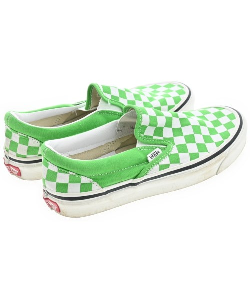 VANS（ヴァンズ）スニーカー 緑 サイズ:24cm レディース/2200652004106