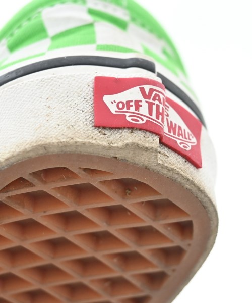 VANS（ヴァンズ）スニーカー 緑 サイズ:24cm レディース/2200652004106