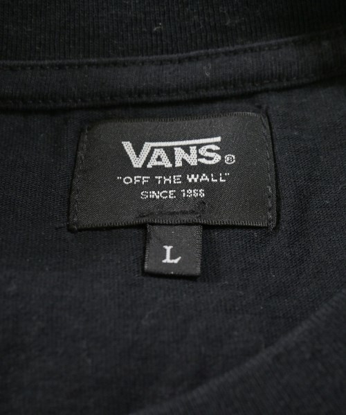 VANS（ヴァンズ）Tシャツ・カットソー 黒 サイズ:L メンズ/2200709998013