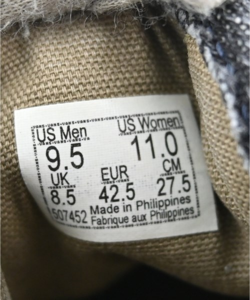 VANS（ヴァンズ）スニーカー 紺 サイズ:27.5cm メンズ/2200711613249