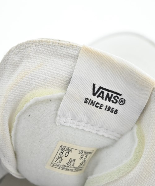 VANS（ヴァンズ）スニーカー 白 サイズ:26cm メンズ/2200712441094