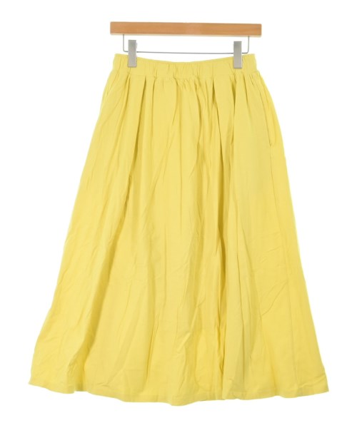 VANS(バンズ)ロング・マキシ丈スカート 黄 サイズ:M/2200645507171