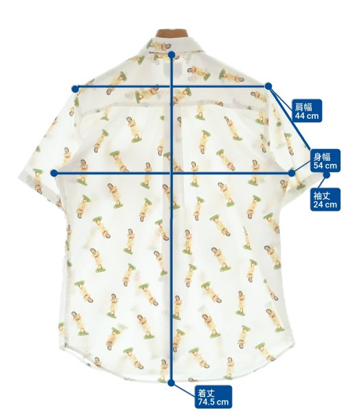 VANS（ヴァンズ）カジュアルシャツ 白 サイズ:M メンズ/2200652660142