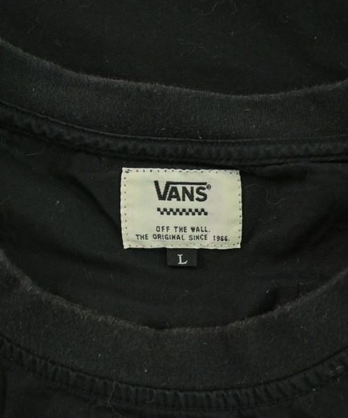 VANS（ヴァンズ）Tシャツ・カットソー 黒 サイズ:L メンズ/2200704991163