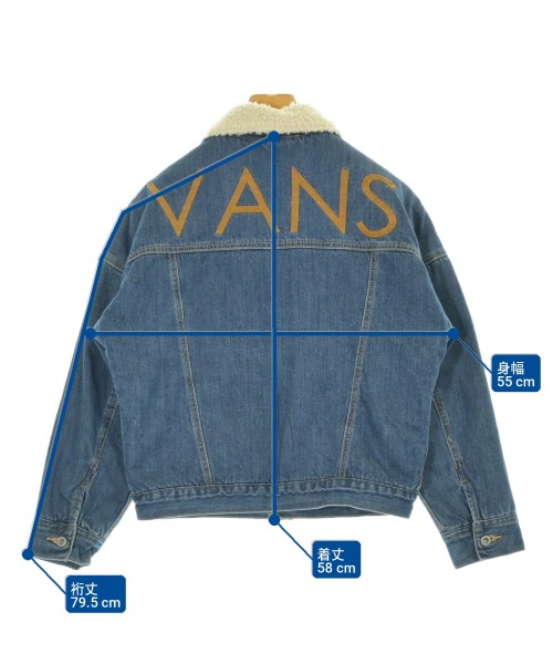VANS（ヴァンズ）デニムジャケット 青 サイズ:S レディース/2200704276109