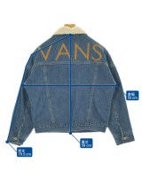 VANS（ヴァンズ）デニムジャケット 青 サイズ:S レディース/2200704276109