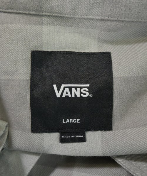 VANS（ヴァンズ）カジュアルシャツ グレー サイズ:L メンズ/2200726653094