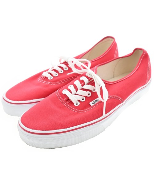 VANS(バンズ)スニーカー 赤 サイズ:28.5cm/2200679673798