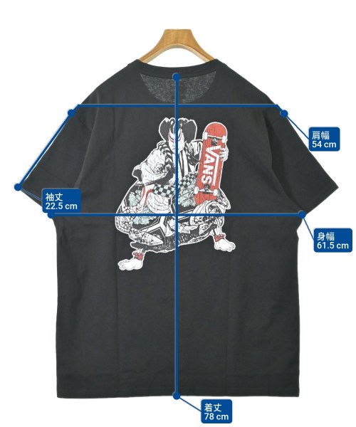 VANS（ヴァンズ）Tシャツ・カットソー 黒 サイズ:XXL メンズ/2200688020132