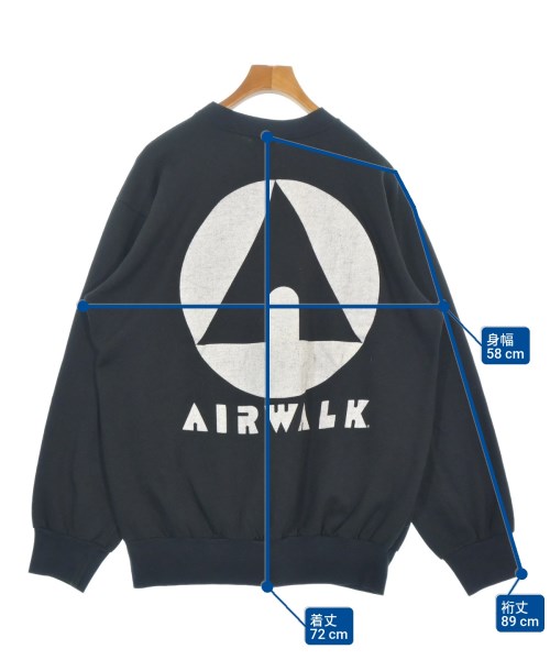 airwalk（エアウォーク）スウェット 黒 サイズ:-(L位) メンズ/2200689838330