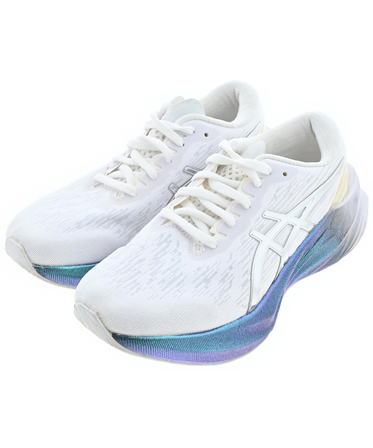 asics（アシックス）スニーカー 白 サイズ:23cm レディース