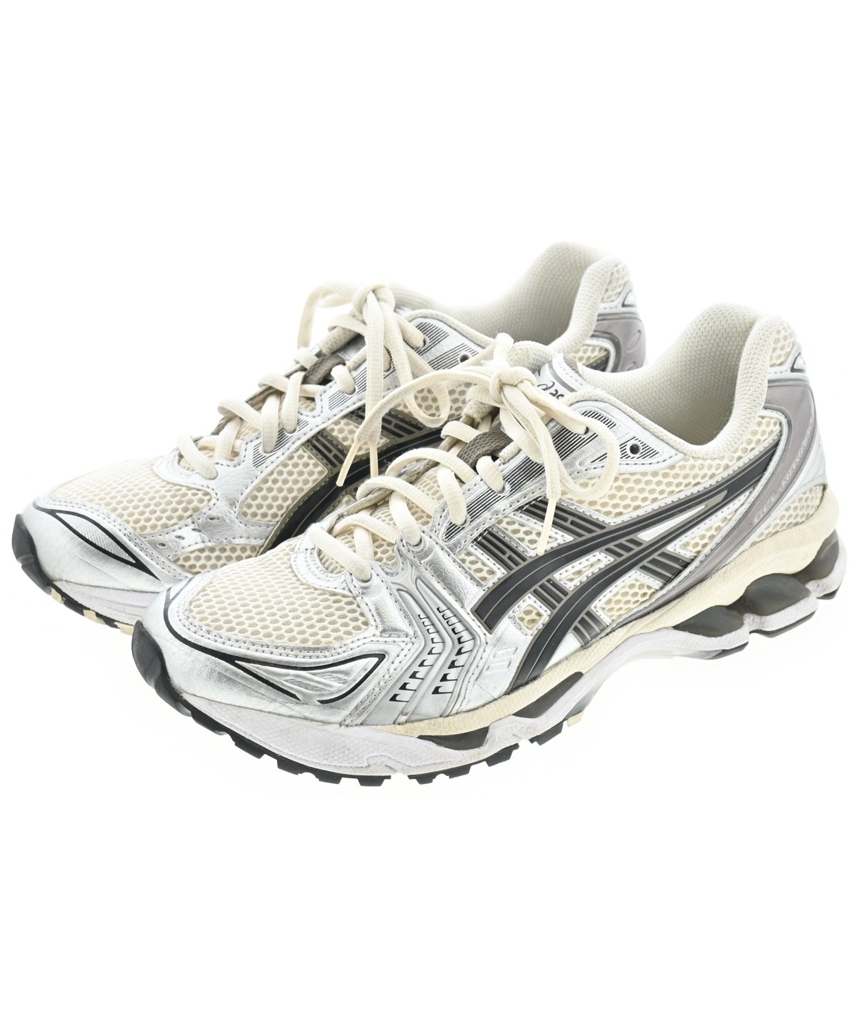 asics（アシックス）スニーカー 白 サイズ:25.5cm メンズ